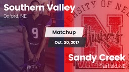 Matchup: Southern Valley vs. Sandy Creek  2017