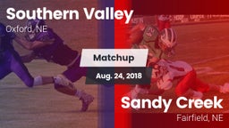 Matchup: Southern Valley vs. Sandy Creek  2018