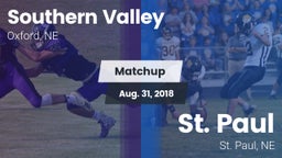 Matchup: Southern Valley vs. St. Paul  2018