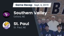 Recap: Southern Valley  vs. St. Paul  2019