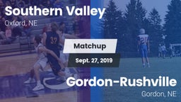 Matchup: Southern Valley vs. Gordon-Rushville  2019