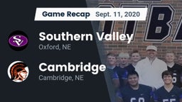 Recap: Southern Valley  vs. Cambridge  2020