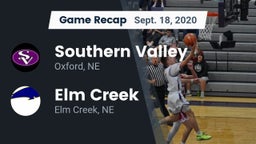 Recap: Southern Valley  vs. Elm Creek  2020