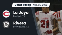 Recap: La Joya  vs. Rivera  2022