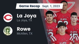Recap: La Joya  vs. Rowe  2023