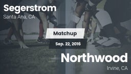 Matchup: Segerstrom High vs. Northwood  2016