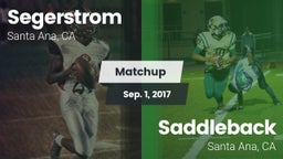 Matchup: Segerstrom High vs. Saddleback  2017