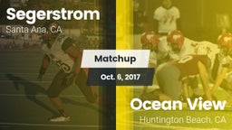 Matchup: Segerstrom High vs. Ocean View  2017