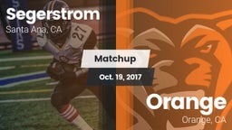 Matchup: Segerstrom High vs. Orange  2017