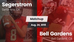 Matchup: Segerstrom High vs. Bell Gardens  2018