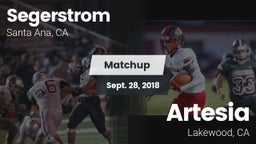Matchup: Segerstrom High vs. Artesia  2018