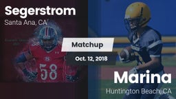 Matchup: Segerstrom High vs. Marina  2018