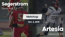 Matchup: Segerstrom High vs. Artesia  2019