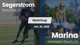Matchup: Segerstrom High vs. Marina  2019