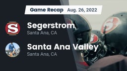 Recap: Segerstrom  vs. Santa Ana Valley  2022