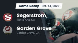 Recap: Segerstrom  vs. Garden Grove  2022