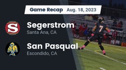 Recap: Segerstrom  vs. San Pasqual  2023