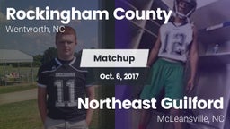 Matchup: Rockingham County vs. Northeast Guilford  2017