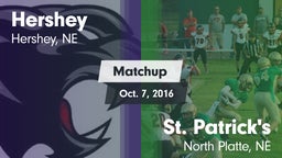 Matchup: Hershey  vs. St. Patrick's  2016