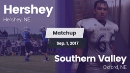 Matchup: Hershey  vs. Southern Valley  2017