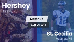 Matchup: Hershey  vs. St. Cecilia  2018