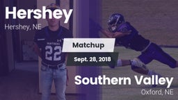 Matchup: Hershey  vs. Southern Valley  2018