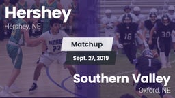 Matchup: Hershey  vs. Southern Valley  2019