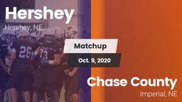 Matchup: Hershey  vs. Chase County  2020