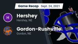 Recap: Hershey  vs. Gordon-Rushville  2021