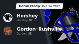 Recap: Hershey  vs. Gordon-Rushville  2022