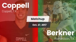 Matchup: Coppell  vs. Berkner  2017