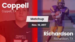 Matchup: Coppell  vs. Richardson  2017