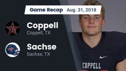 Recap: Coppell  vs. Sachse  2018