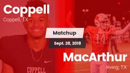 Matchup: Coppell  vs. MacArthur  2018