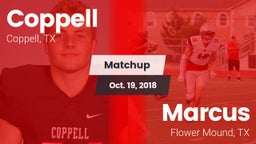 Matchup: Coppell  vs. Marcus  2018