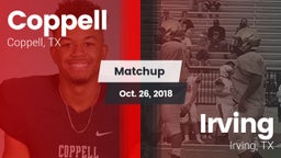 Matchup: Coppell  vs. Irving  2018