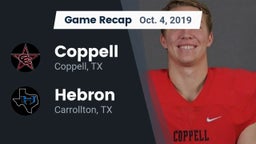 Recap: Coppell  vs. Hebron  2019