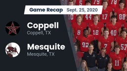 Recap: Coppell  vs. Mesquite  2020