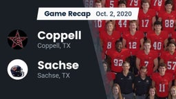 Recap: Coppell  vs. Sachse  2020