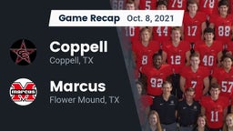 Recap: Coppell  vs. Marcus  2021
