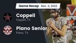 Recap: Coppell  vs. Plano Senior  2022