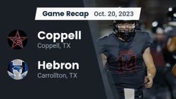 Recap: Coppell  vs. Hebron  2023