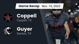 Recap: Coppell  vs. Guyer  2023