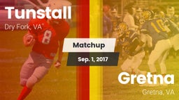 Matchup: Tunstall  vs. Gretna  2017