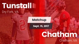 Matchup: Tunstall  vs. Chatham  2017
