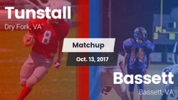 Matchup: Tunstall  vs. Bassett  2017