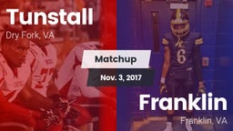 Matchup: Tunstall  vs. Franklin  2017