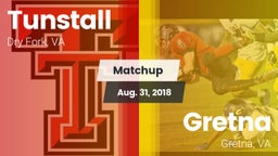 Matchup: Tunstall  vs. Gretna  2018