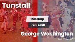 Matchup: Tunstall  vs. George Washington  2018