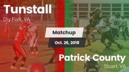 Matchup: Tunstall  vs. Patrick County  2018